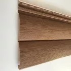 TECOS Люкс Двойной Оцилиндрованный брус Итальянский орех, 3660 мм