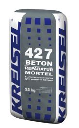 КРАЙЗЕЛЬ 427 BETON-REPARATURMÖRTEL (мешок 25 кг) быстротвердеющий состав для ремонта бетона