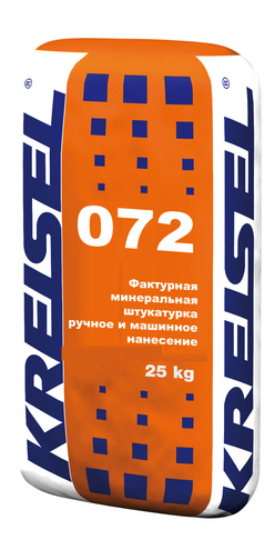 Штукатурка КРАЙЗЕЛЬ 072 KORNPUTZ BR 2мм (цвет белый, мешок 25 кг.)