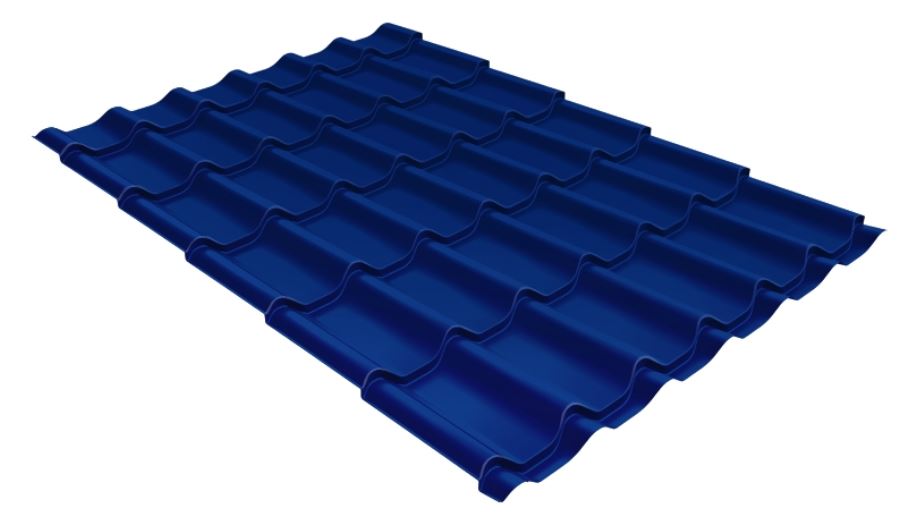 Металлочерепица Полиэстер 0,45 RAL 5005, м2