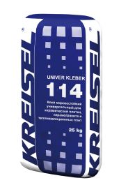 Клей КРАЙЗЕЛЬ 114 UNIVER KLEBER (мешок 25 кг.) клей д/плитки и теплоизоляционных плит, морозостойкий