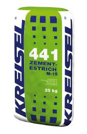 КРАЙЗЕЛЬ 441 M-15 ZEMENTESTRI (мешок 25 кг.) Цементная стяжка толщиной от 25 мм