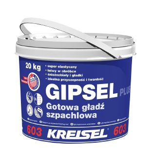 Шпатлевка КРАЙЗЕЛЬ 603 FERTIG SPACHTELMASSE (цвет белый, ведро 20 кг.)