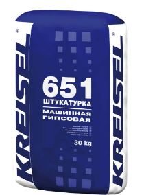 Штукатурка КРАЙЗЕЛЬ 651 гипсовая ( цвет белый, мешок 30 кг.)
