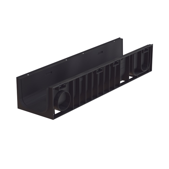 Лоток пластиковый ЛВП Norma DN150 H185 ( 1000x210x185) Аквасток, артикул 11518